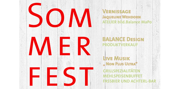 BALANCE Sommerfest 2015
