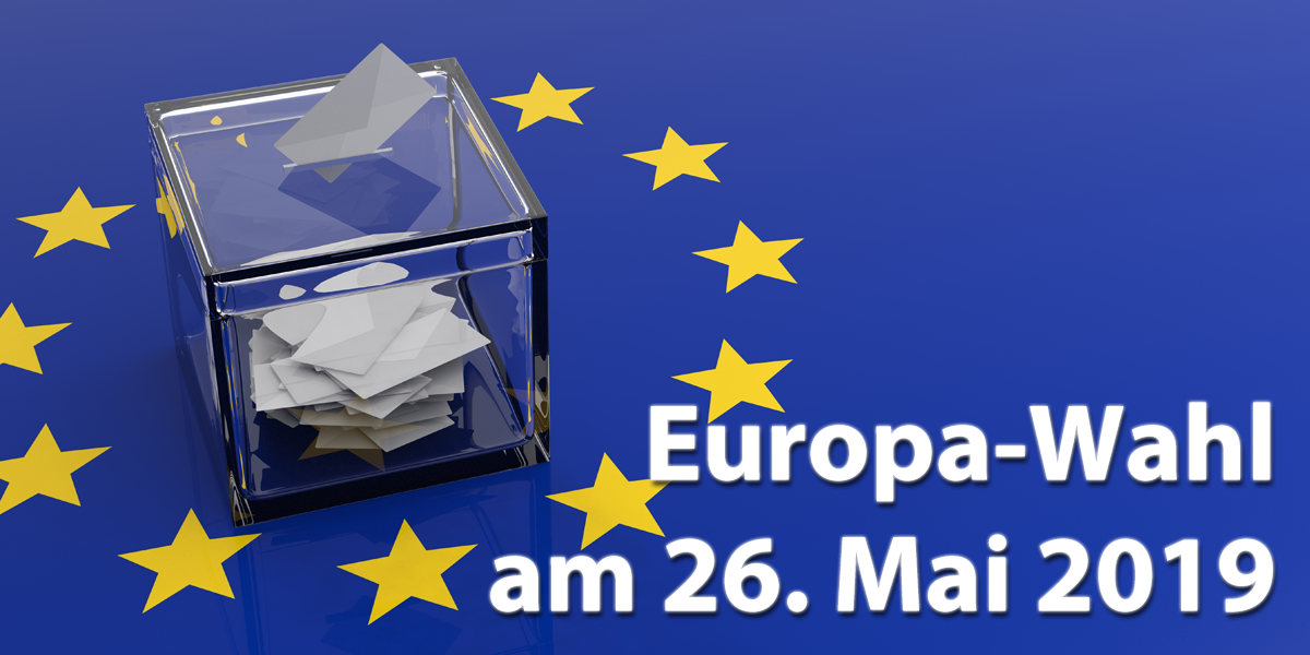Wahlinfos für Menschen mit Behhinderung Europa-Wahl am 26.05.2019