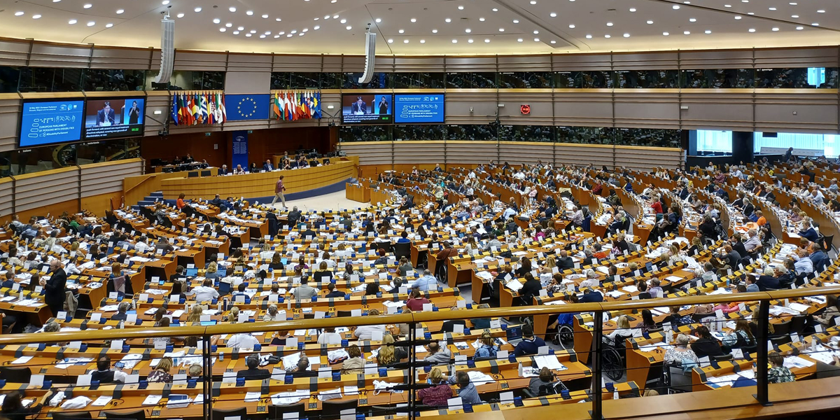 Plenarsaal Europäisches Parlament