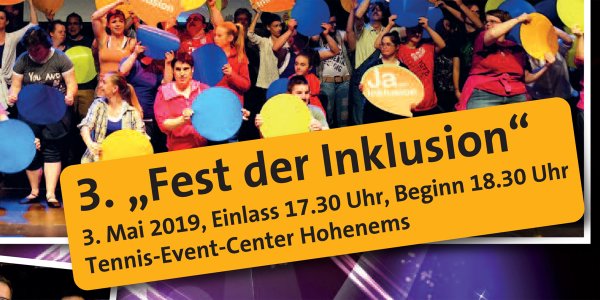 Fest der Inklusion 3.5.2019 Hohenems