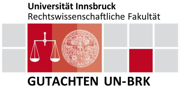 Universität Innsbruck Rechtswissenschaftliche Fakultät Gutachten UN-BRK 2014