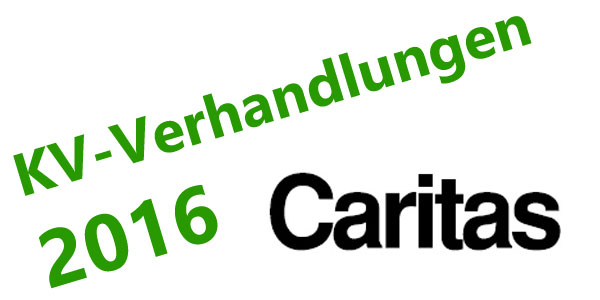 KV Verhandlungen 2016 Caritas
